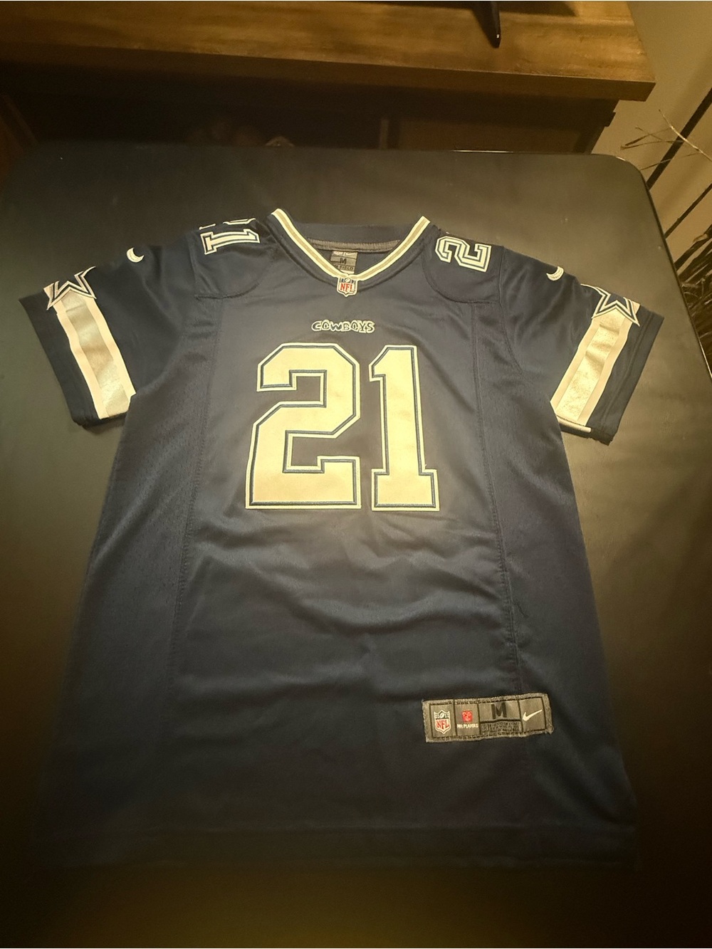 Nike Dallas Cowboys Ezekiel Elliott #21 Youth Jersey Size Medium